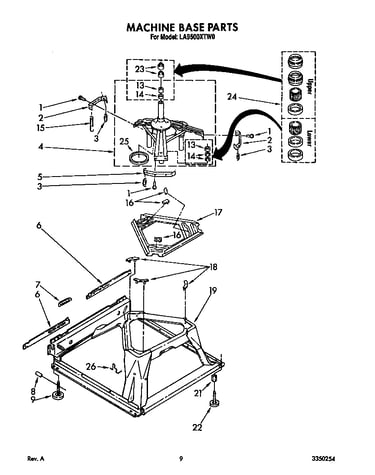 Machine base