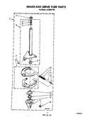 Brake and drive tube