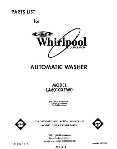 Front cover