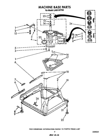 Machine base