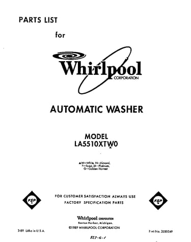 Front cover