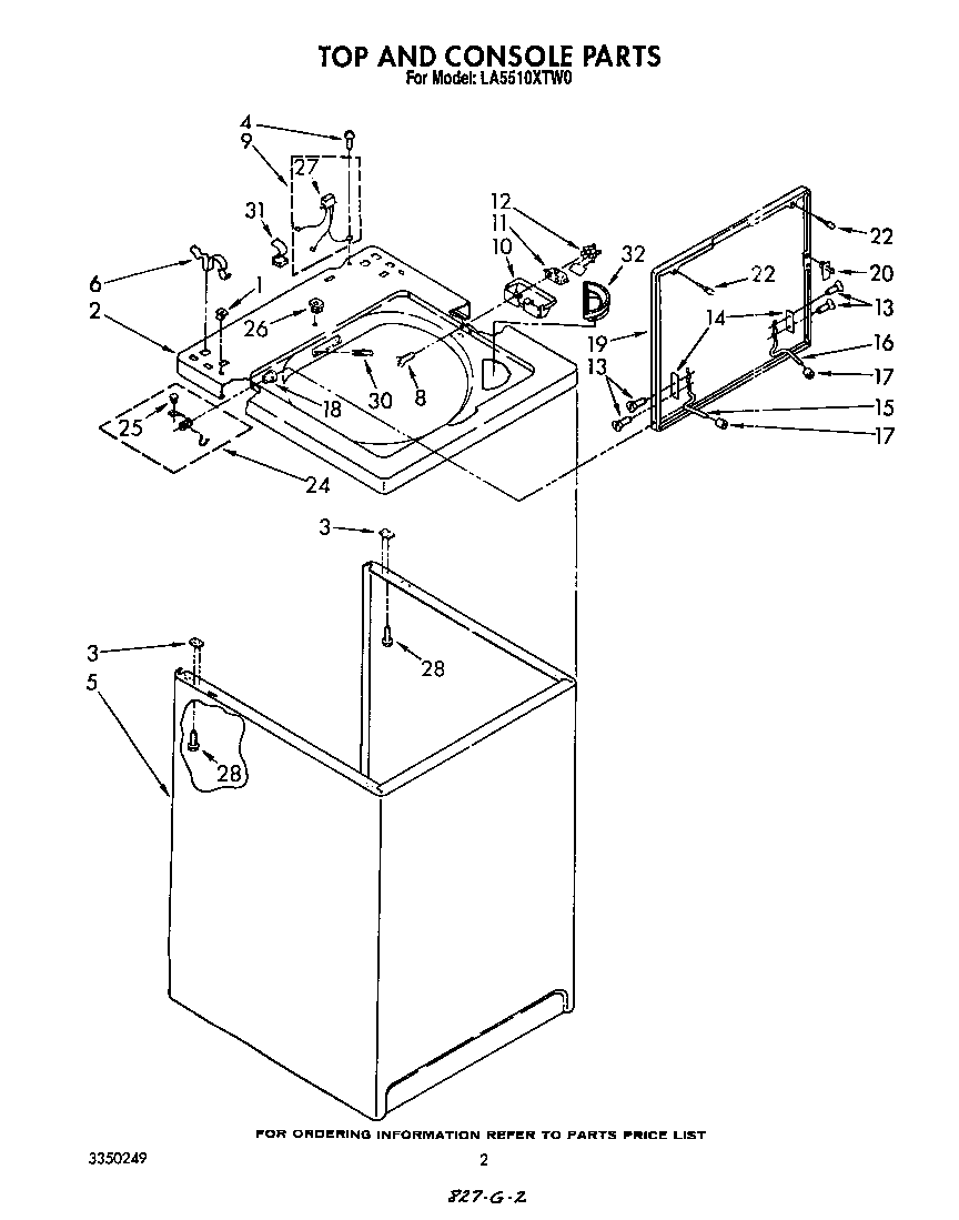 TOP AND CONSOLE