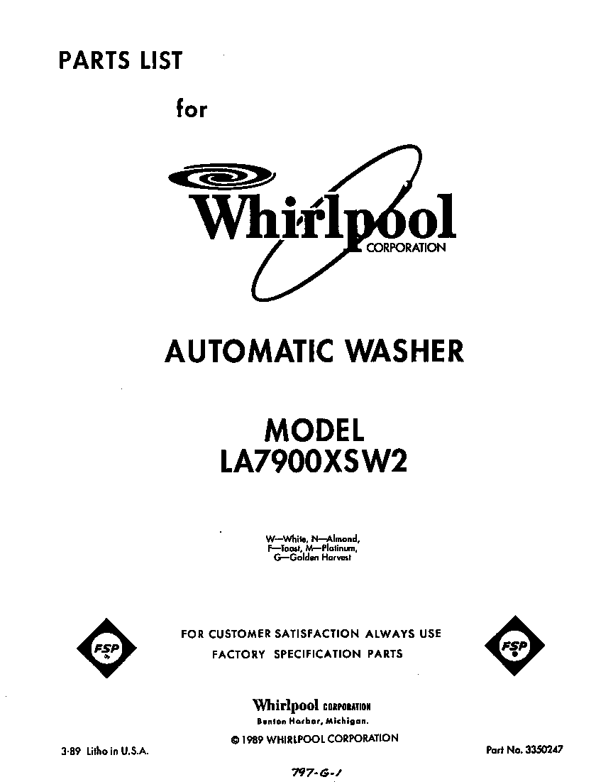 Front cover