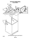Top and cabinet