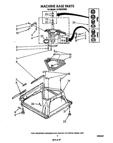 Machine base