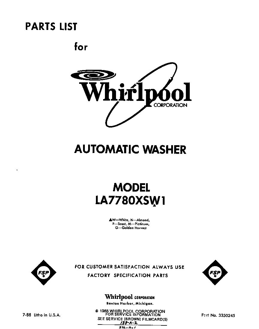Front cover