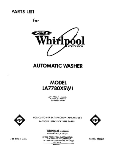Front cover