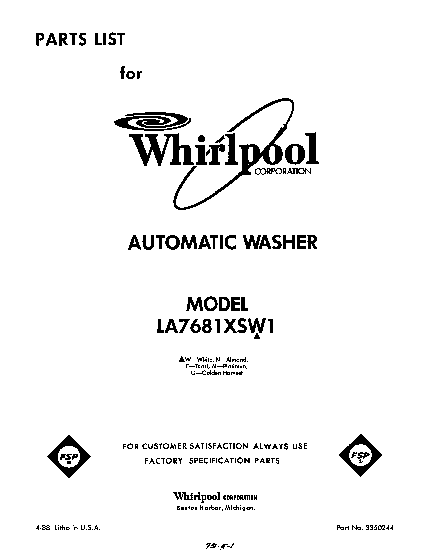 Front cover