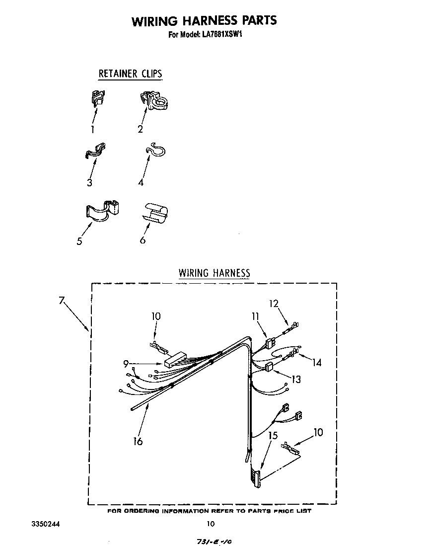 WIRING HARNESS