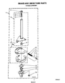 Brake and drive tube