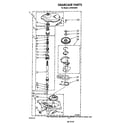 Whirlpool LA7681XSW1 gearcase diagram