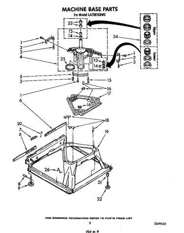 Machine base