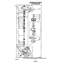 Whirlpool LA7681XSW0 gearcase diagram