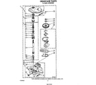 Whirlpool LA5580XSW2 gearcase diagram