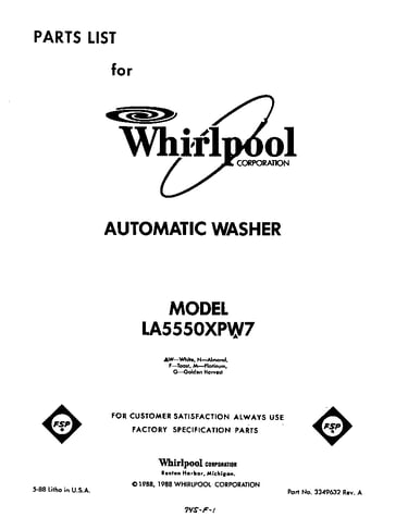 Front cover