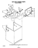 Top and cabinet