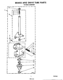 Brake and drive tube