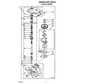 Whirlpool LA6090XSW1 gearcase diagram