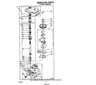 Whirlpool LA5668XSW1 gearcase diagram