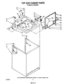 Top and cabinet