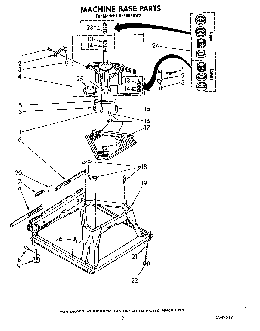 Machine base