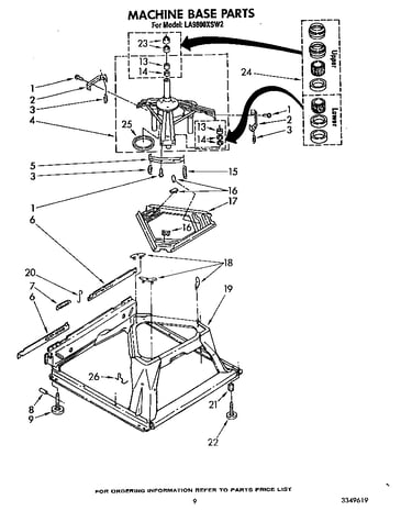 Machine base