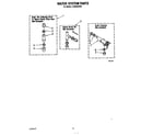 Whirlpool LA9800XSW2 water system diagram