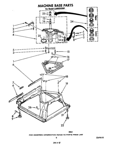 Machine base