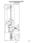 Brake and drive tube