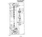 Whirlpool LA8800XSW1 gearcase diagram