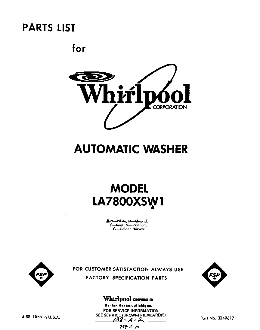 Front cover