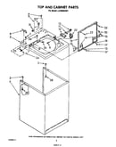 Top and cabinet