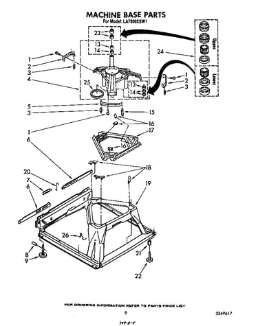 Machine base