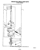 Brake and drive tube