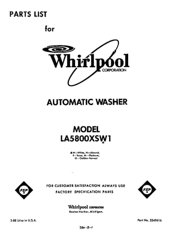 Front cover
