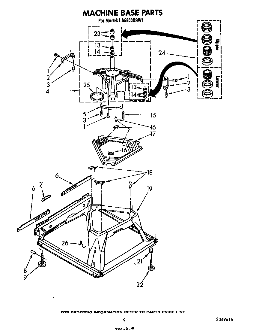 Machine base