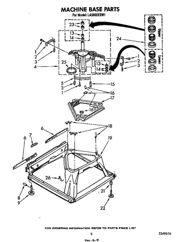 Machine base