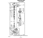 Whirlpool LA5800XSW1 gearcase diagram