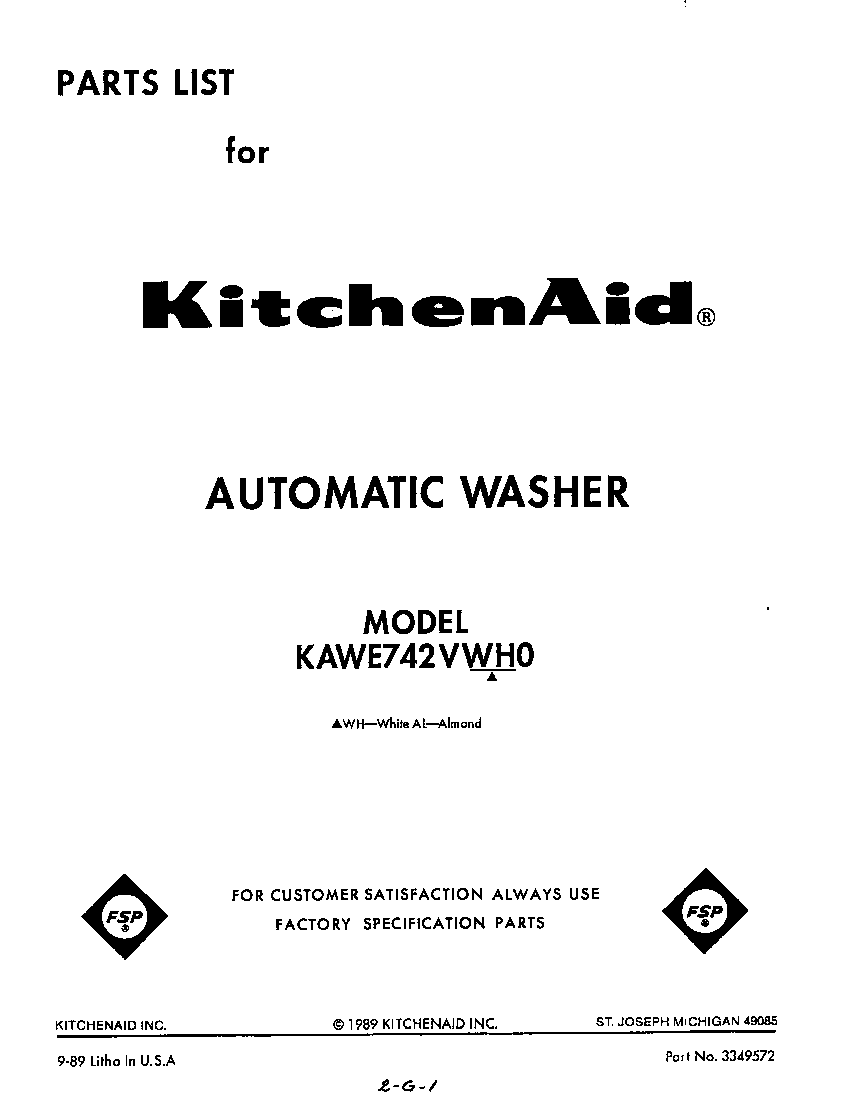 Front cover