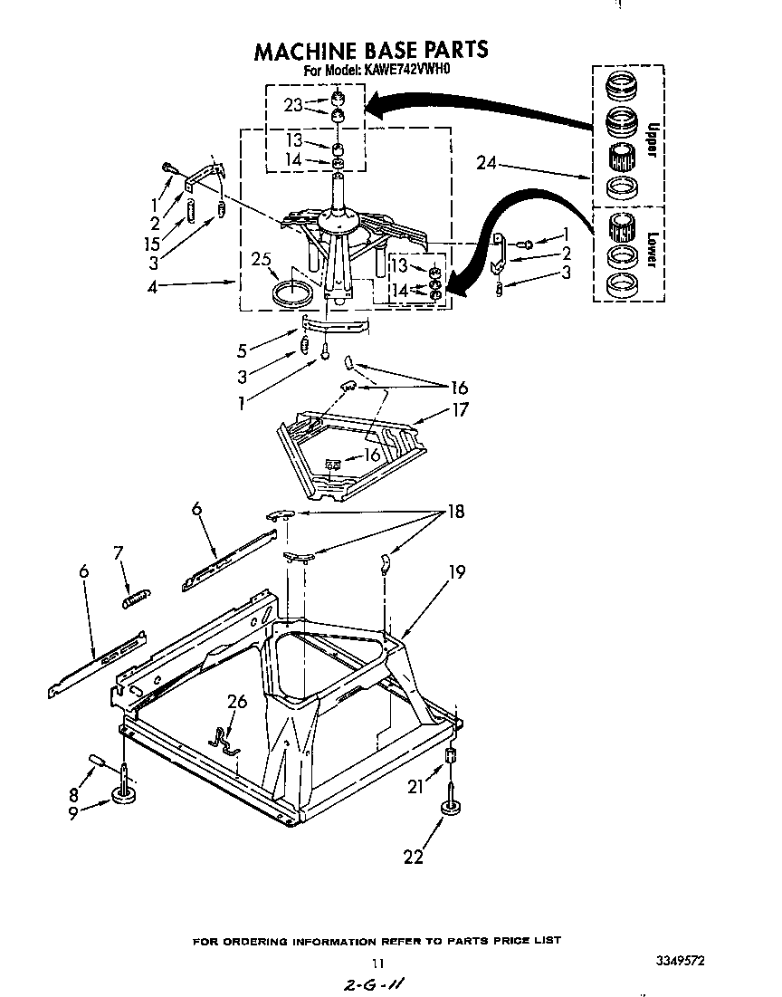 Machine base
