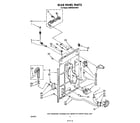 KitchenAid KAWE850VWH1 rear panel diagram