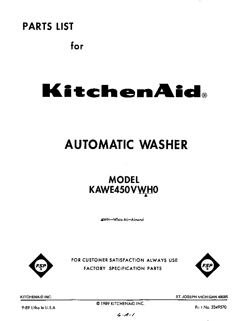 Front cover