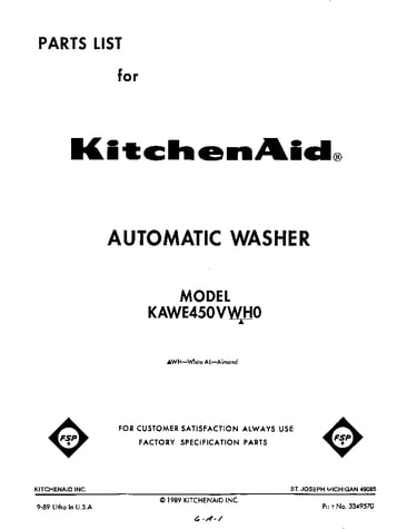 Front cover