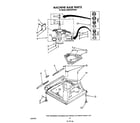 KitchenAid KAWE450VWH0 machine base diagram