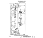 KitchenAid KAWE450VWH0 gearcase diagram