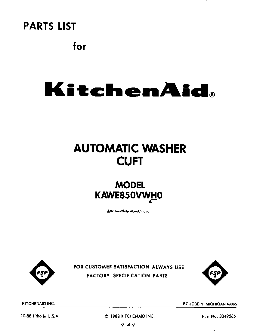 Front cover