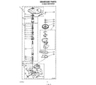 KitchenAid KAWE750VWH0 gearcase diagram
