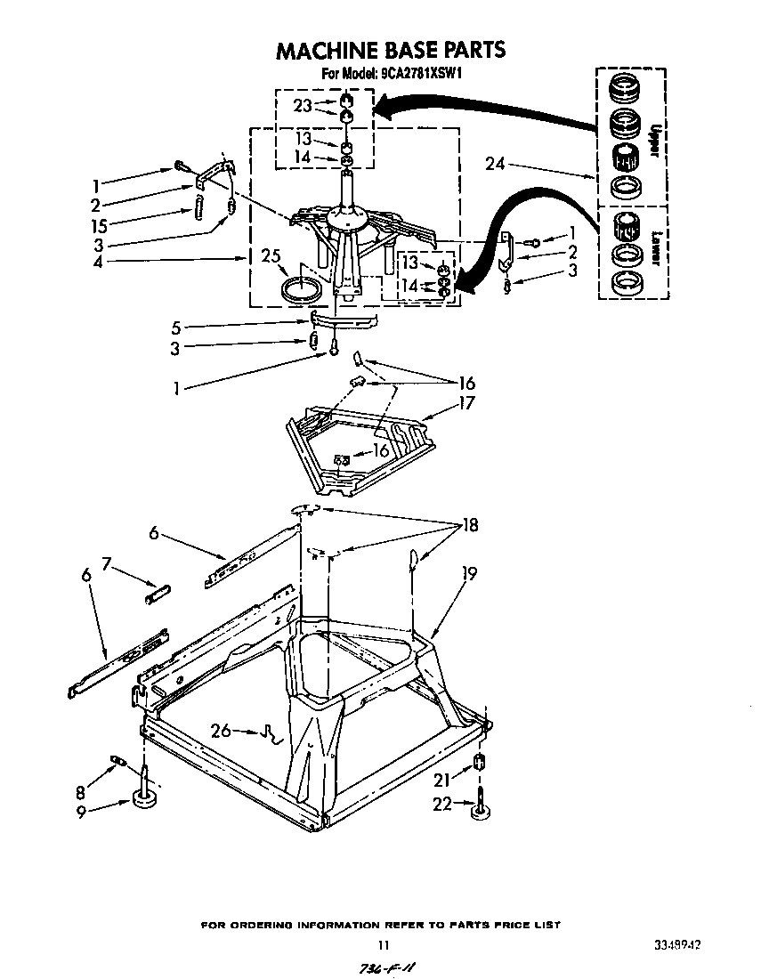 Machine base