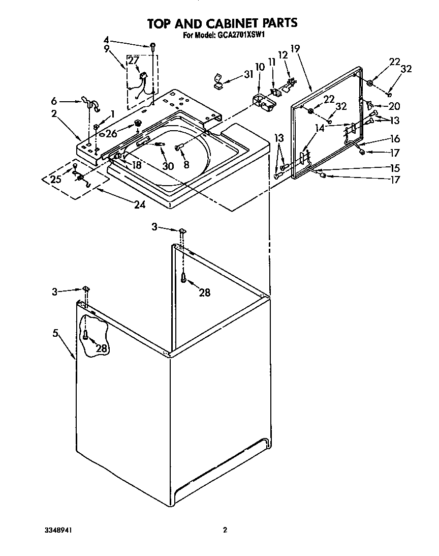 TOP AND CABINET