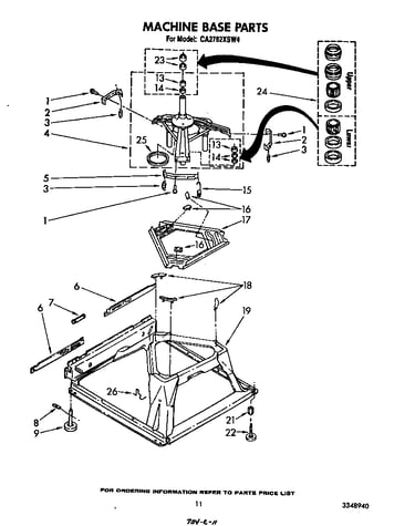 Machine base